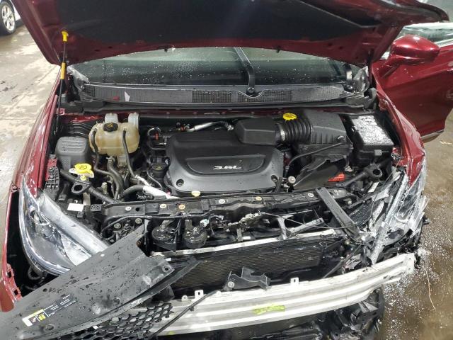 2C4RC1BG8JR227166 - 2018 CHRYSLER PACIFICA TOURING L წითელი ფოტო 12