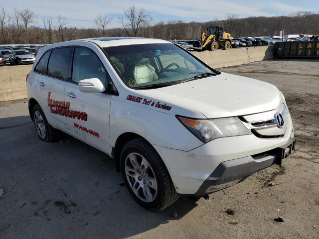 2HNYD28648H548516 - 2008 ACURA MDX TECHNOLOGY WHITE photo 4