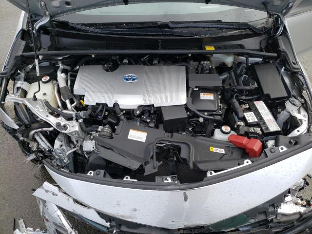 JTDKARFP8H3001504 - 2017 TOYOTA PRIUS PRIM 银色 照片 11