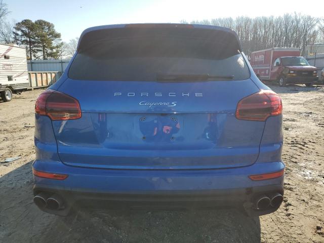 WP1AB2A20HLA52392 - 2017 PORSCHE CAYENNE S BLUE photo 6