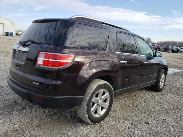 5GZEV23D39J205514 - 2009 SATURN OUTLOOK XR PURPLE photo 3