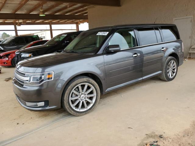 2FMGK5D85FBA01895 - 2015 FORD FLEX LIMITED GRAY photo 1