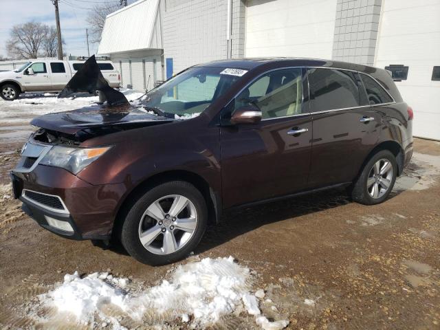 2HNYD2H64BH517709 - 2011 ACURA MDX TECHNOLOGY 棕色 照片 1