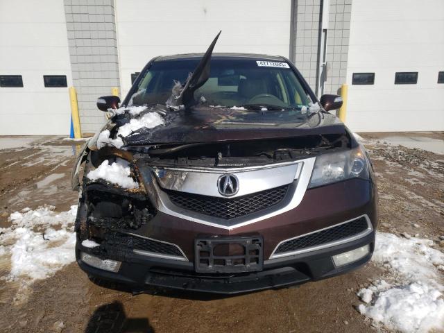 2HNYD2H64BH517709 - 2011 ACURA MDX TECHNOLOGY 棕色 照片 5