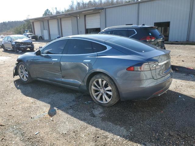 5YJSA1DNXDFP27509 - 2013 TESLA MODEL S GRAY photo 2
