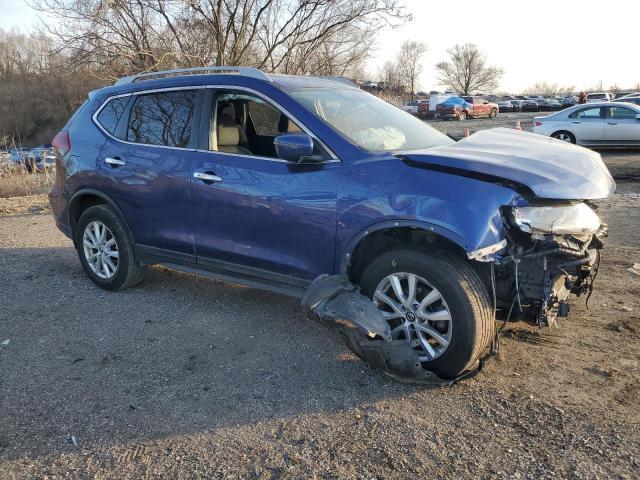 5N1AT2MV0JC725462 - 2018 NISSAN ROGUE S BLUE photo 4