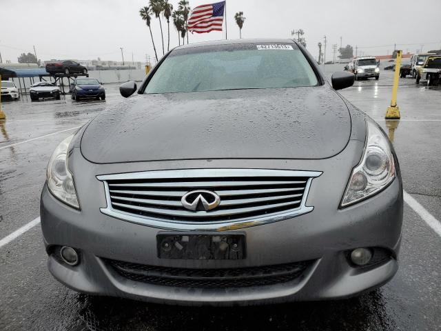 JN1DV6AP1CM812103 - 2012 INFINITI G25 BASE GRAY photo 5