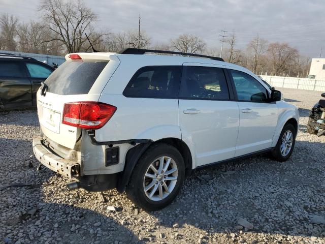 3C4PDDBGXET265040 - 2014 DODGE JOURNEY SXT WHITE photo 3