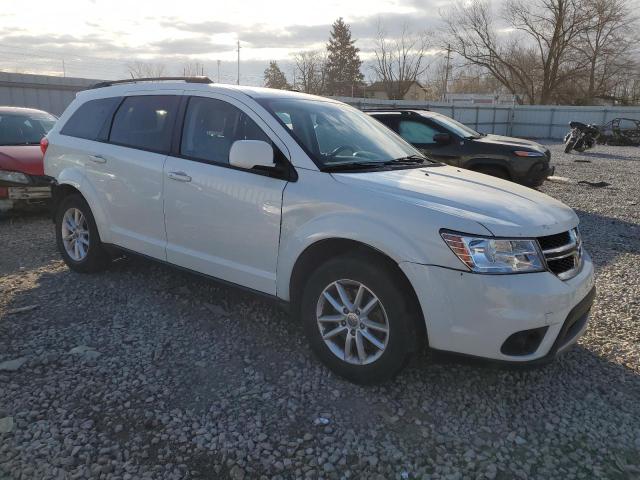 3C4PDDBGXET265040 - 2014 DODGE JOURNEY SXT WHITE photo 4