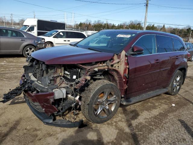 2017 TOYOTA HIGHLANDER LIMITED, 