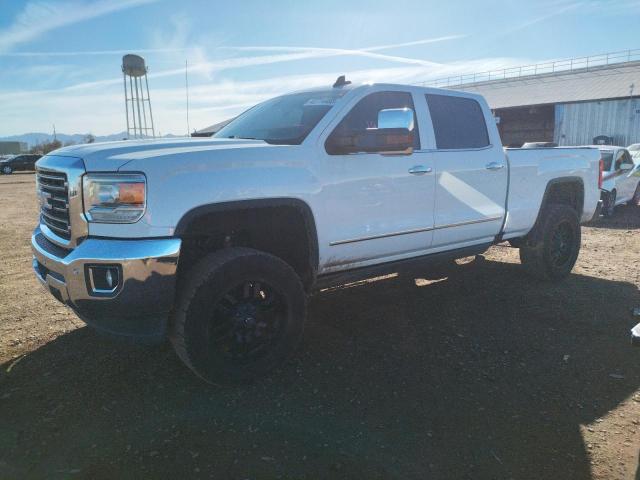 1GT12TE89GF258572 - 2016 GMC SIERRA K2500 SLT WHITE photo 1