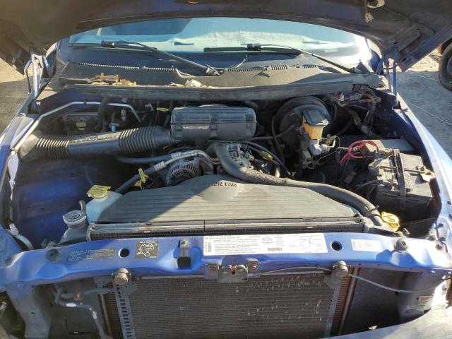 1B7HC16Z0VJ516723 - 1997 DODGE RAM 1500 BLUE photo 11