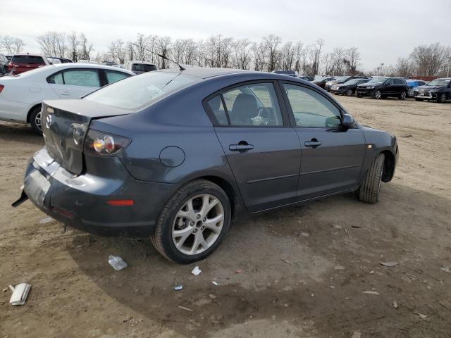 JM1BK32G881162642 - 2008 MAZDA 3 I GRAY photo 3