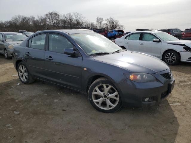 JM1BK32G881162642 - 2008 MAZDA 3 I GRAY photo 4