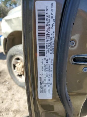 3C6UR5CL8DG515606 - 2013 RAM 2500 ST TAN photo 12