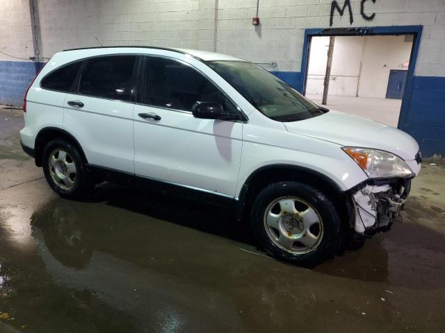 5J6RE38338L801776 - 2008 HONDA CR-V LX WHITE photo 4