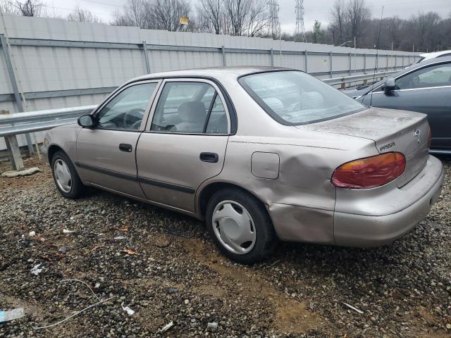 1Y1SK52821Z442807 - 2001 CHEVROLET GEO PRIZM BASE GOLD photo 2