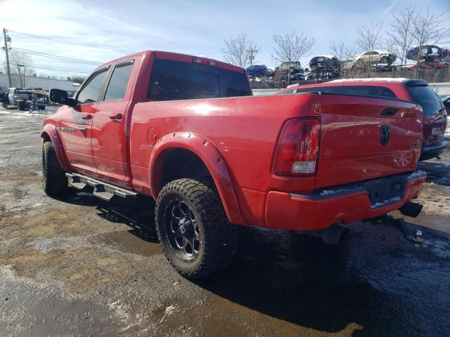 1D7RV1GTXBS706114 - 2011 DODGE RAM 1500 RED photo 2