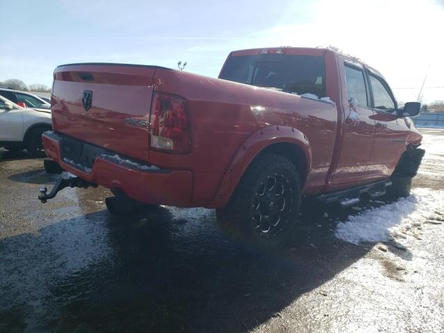 1D7RV1GTXBS706114 - 2011 DODGE RAM 1500 RED photo 3