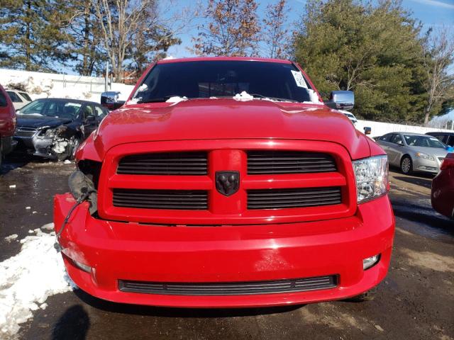 1D7RV1GTXBS706114 - 2011 DODGE RAM 1500 RED photo 5