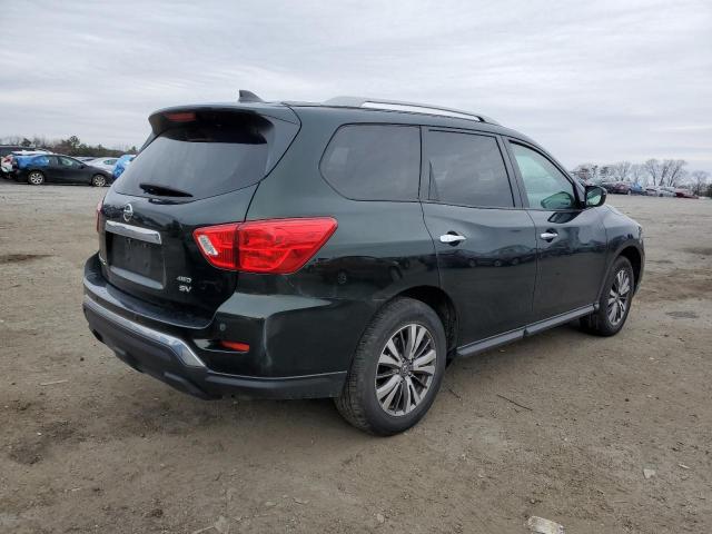 5N1DR2MM7KC586936 - 2019 NISSAN PATHFINDER S 绿色 照片 3