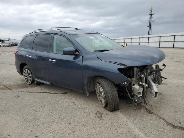 5N1AR2MN5FC676426 - 2015 NISSAN PATHFINDER S BLUE photo 4