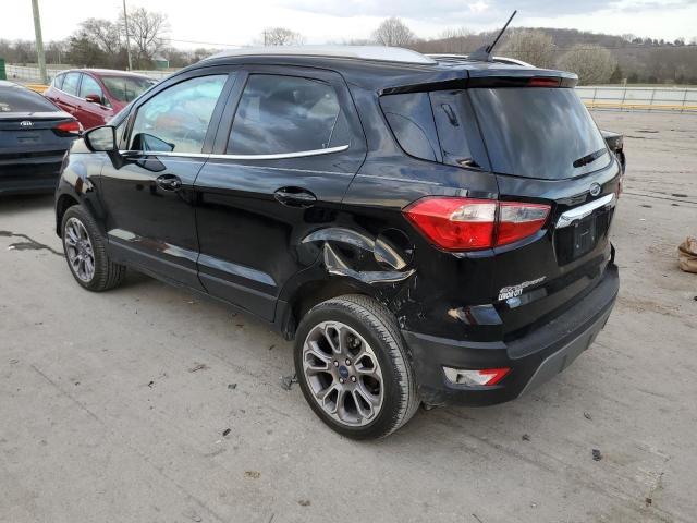 MAJ6S3KL0KC255235 - 2019 FORD ECOSPORT TITANIUM BLACK photo 2