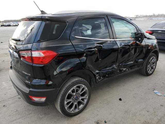 MAJ6S3KL0KC255235 - 2019 FORD ECOSPORT TITANIUM BLACK photo 3