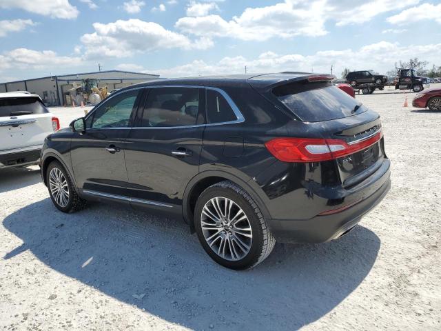 2LMPJ8LR5HBL34765 - 2017 LINCOLN MKX RESERVE Siyah fotoğraf 2