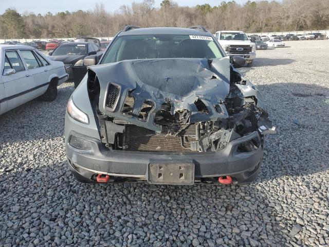 1C4PJMBS6FW641094 - 2015 JEEP CHEROKEE TRAILHAWK GRAY photo 5