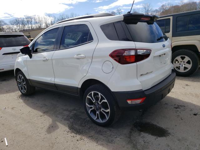 MAJ6S3JL8LC335420 - 2020 FORD ECOSPORT SES WHITE photo 2