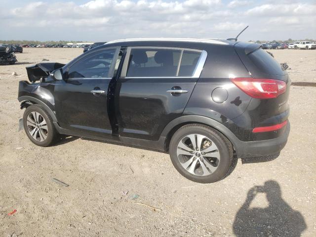 KNDPC3A23D7429198 - 2013 KIA SPORTAGE EX BLACK photo 2