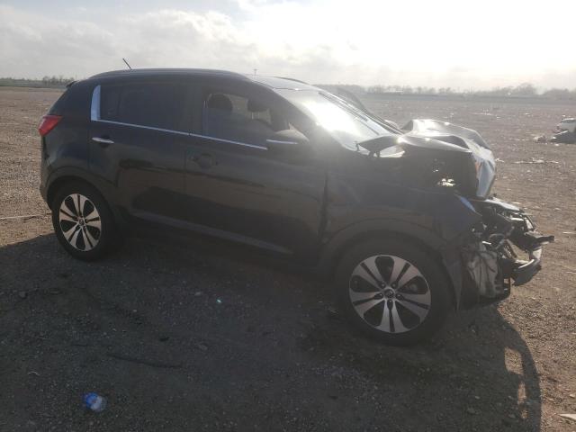 KNDPC3A23D7429198 - 2013 KIA SPORTAGE EX BLACK photo 4