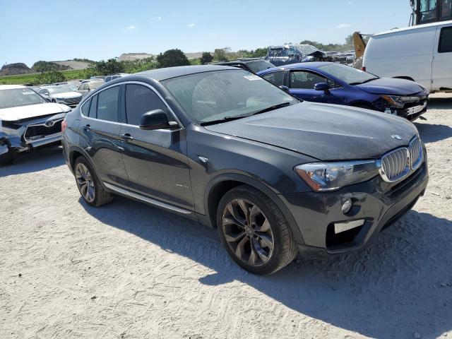 5UXXW3C54H0T78077 - 2017 BMW X4 XDRIVE28I BLACK photo 4