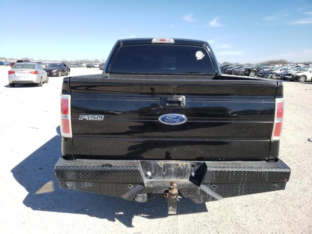 1FTRW12869FA57120 - 2009 FORD F150 SUPERCREW BLACK photo 6