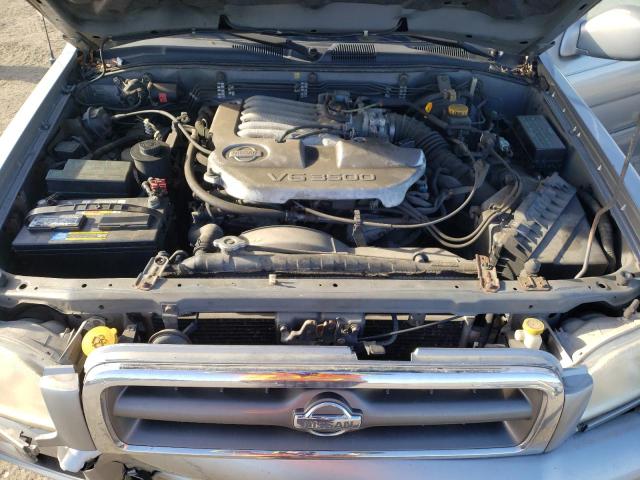 JN8DR09Y81W610862 - 2001 NISSAN PATHFINDER LE ვერცხლისფერი ფოტო 11