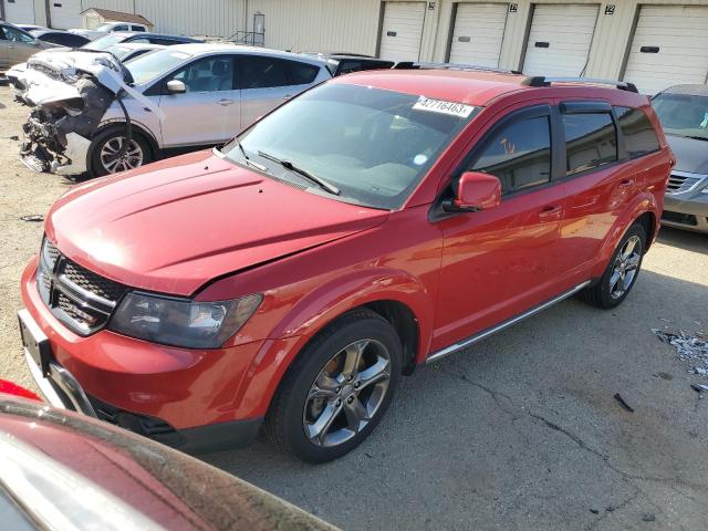 3C4PDCGGXHT536850 - 2017 DODGE JOURNEY CROSSROAD RED photo 1