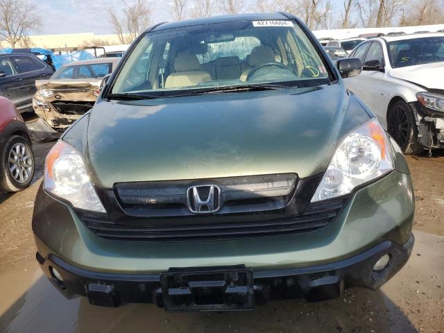 5J6RE48379L040595 - 2009 HONDA CR-V LX GREEN photo 5