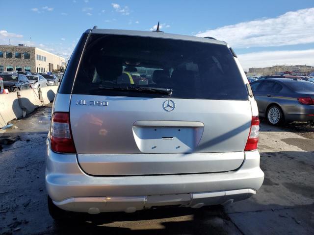 4JGAB57EX3A406066 - 2003 MERCEDES-BENZ ML 350 SILVER photo 6