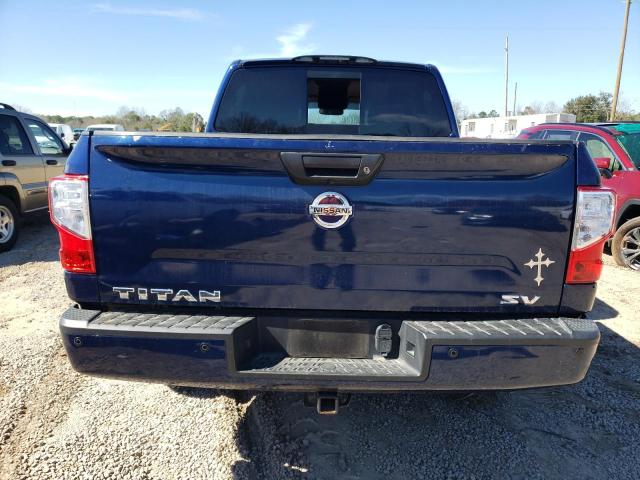 1N6AA1E6XHN537622 - 2017 NISSAN TITAN SV BLUE photo 6