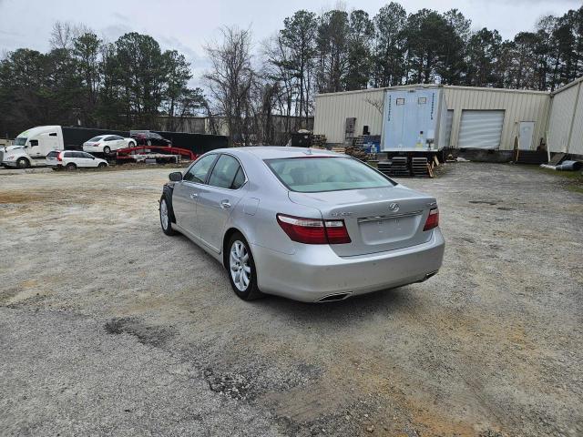 JTHBL46F675030540 - 2007 LEXUS LS 460 SILVER photo 3