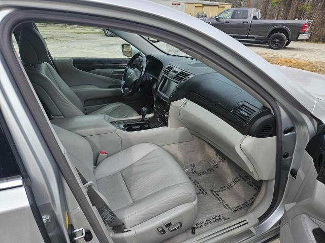 JTHBL46F675030540 - 2007 LEXUS LS 460 SILVER photo 5