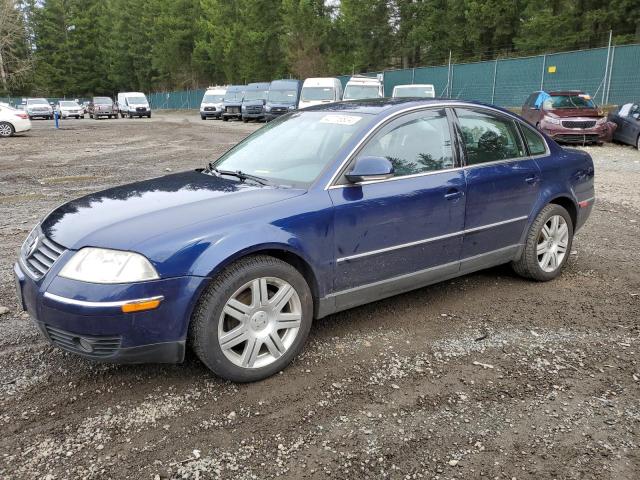 WVWAE63B75P049801 - 2005 VOLKSWAGEN PASSAT GLS TDI BLUE photo 1