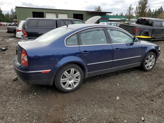 WVWAE63B75P049801 - 2005 VOLKSWAGEN PASSAT GLS TDI BLUE photo 3