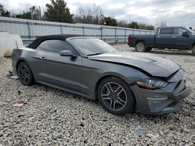 1FATP8UH3J5111658 - 2018 FORD MUSTANG GRAY photo 4