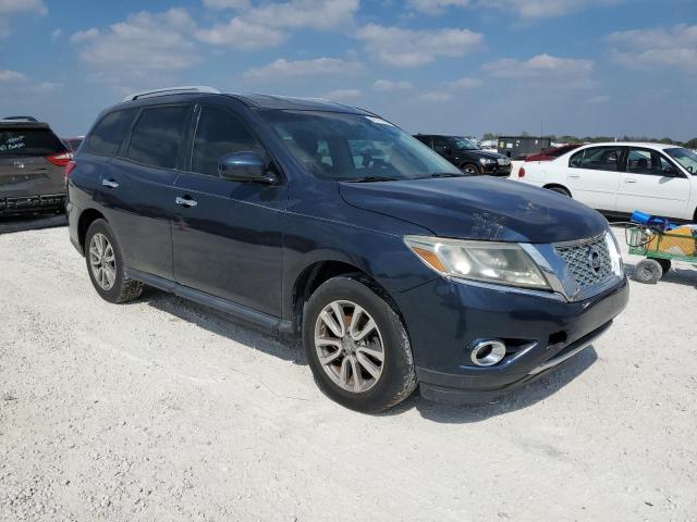 5N1AR2MN9FC601258 - 2015 NISSAN PATHFINDER S BLUE photo 4