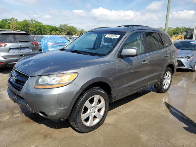 5NMSH13E09H310581 - 2009 HYUNDAI SANTA FE SE GRAY photo 1