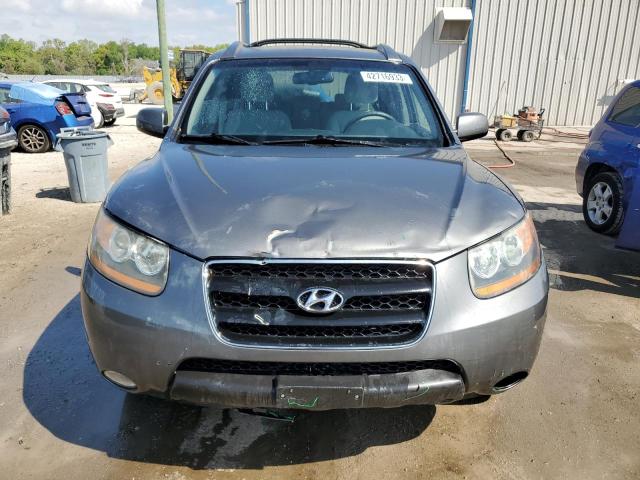 5NMSH13E09H310581 - 2009 HYUNDAI SANTA FE SE GRAY photo 5