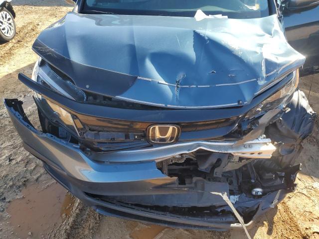 5FNYF6H27NB008907 - 2022 HONDA PILOT SE BLUE photo 12