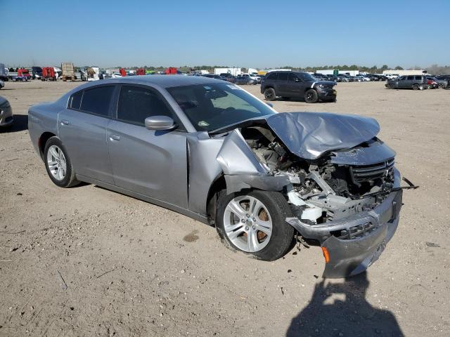 2C3CDXBG3GH303479 - 2016 DODGE CHARGER SE SILVER photo 4